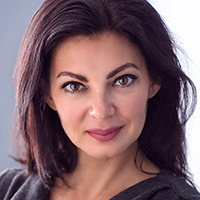 Testimonianza della sessione fotografica di Irina giornalista